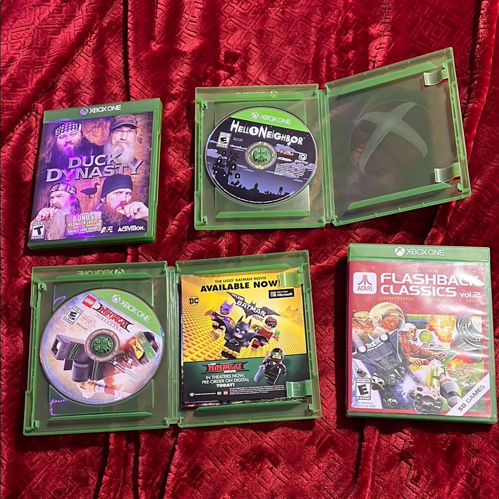 4 Lot of xbox 1 games